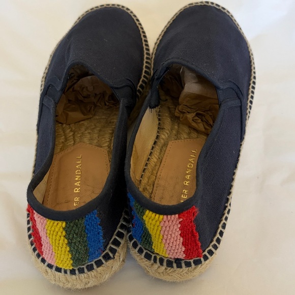 Loeffler Randall Navy Espadrille Flats - Picture 4 of 10